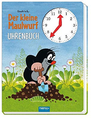 Uhrenbuch Der kleine Maulwurf: Spielbuch Beschäftigungsbuch Lernbuch Spielbuch