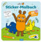 Trötsch Die Maus Stickermalbuch Malbuch mit Stickern