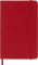 Moleskine Classic Notebook, Notizbuch mit weißen Seiten, Hardcover und elastischem Verschluss, Pocket-Format 9 x 14 cm, Scharlachrote Farbe, 192 Seiten