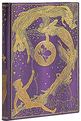 Hardcover Notizbuch Violet Fairy Midi Liniert