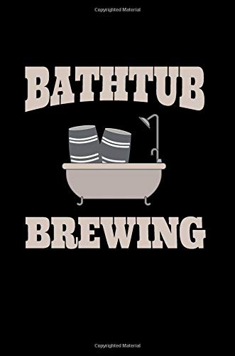 Bathtub Brewing: 6 x 9 Writing Notebook or Diary - 100 Lined Journal Pages