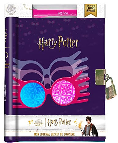 Harry Potter - Mon journal secret Luna Lovegood (avec encre invisible): Avec un stylo à encre invisible