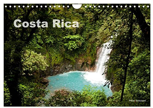 Costa Rica (Wandkalender 2025 DIN A4 quer), CALVENDO Monatskalender