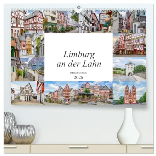 Limburg an der Lahn Impressionen (hochwertiger Premium Wandkalender 2026 DIN A2 quer), Kunstdruck in Hochglanz: Wunderschöne farbenprächtige Bilder der Stadt Limburg an der Lahn (CALVENDO Orte)