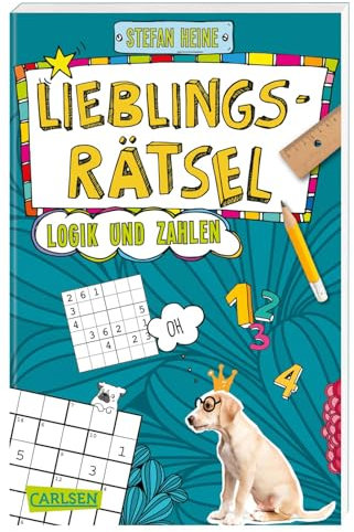 Lieblingsrätsel – Logik und Zahlen ab 10 Jahren: Rätselbuch für Jungen und Mädchen ab der 4. Klasse mit Rechenrätseln, Sudokus, Logicals und Denkspielen