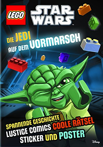 LEGO® Star Wars™ Die Jedi auf dem Vormarsch: mit Sticker und Poster: Spannende Geschichte, lustige Comics, coole Rätsel, Sticker und Poster