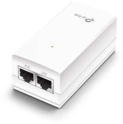 TP-Link PoE Injector | PoE Adapter 24V DC Passive PoE | Gigabit Ports | Up to 100 Meters(325 feet) | Wall Mountable Design (TL-PoE2412G)