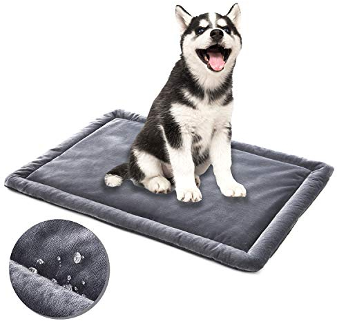 ALLISANDRO Ultraweiche wasserdichte Hundedecke Haustiermatte - Komfortabler und strapazierfähiger Schutz für Ihr Haustier 80x60cm