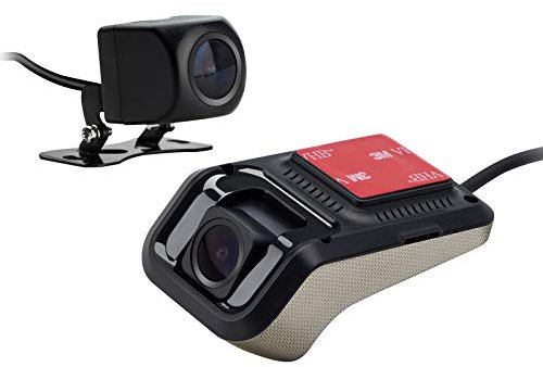 XTRONS FHD 1080P Car Front DVR & 720P Car Rear DVR Support HD Wide Angle Loop Recording Driver Assistance Built-in ADAS with XTRONS APP Video Recorder System