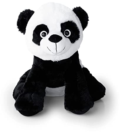 Mollis Kuscheltier - Kuschelpanda - 30 cm - Plüschtier-Panda - Kinder-Kuscheltier - weiches Stofftier für Kinder und Babys