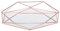 Jewelry Storage Tray Table Decorative Tray Cosmetic Storage Organizer for Home Countertop Gift (Rose Gold)