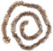 Ideen mit Herz Lametta-Girlande Deluxe | Duo Color | Ø4cm | 2m lang | Tannengirlande | Dekogirlande | Weihnachtsgirlande | Party Deko (Gold & weiß)