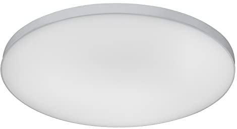 LEDVANCE Smarte LED Deckenleuchte, Panel für Innen mit WiFi Technologie, Lichtfarbe änderbar (3000K-6500K), 450mm Durchm., Kompatibel mit Google und Alexa Voice Control, SMART+ WIFI PLANON FRAMELESS