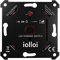 iolloi Interruttore Dimmer LED 5-100W, Prese da Incasso, Dimmer Rotativo per Lampade LED/Alogene Dimmerabili, Black, Manopola, Touch