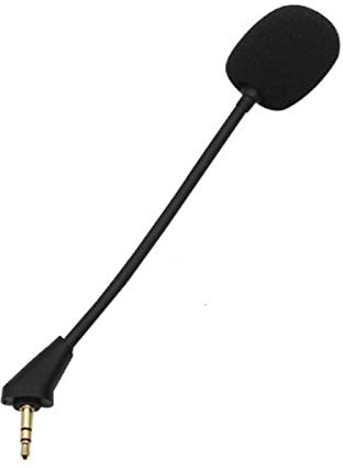 NewTH Mikrofon Ersatz für HyperX Cloud Alpha, Cloud Alpha S Gaming Headsets mit Geräuschunterdrückung Noise Cancelling Gaming Headset Mikrofon