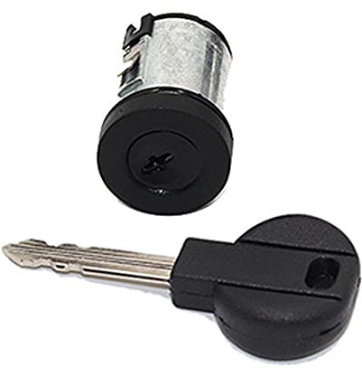 BGYZD Ensemble de barillet de serrure de porte de voiture adapté pour citroën Jumpy Fiat Scudo adapté pour Peugeot Expert 1995-2006 LANCIA ZETA 9170AY 4162C9 4162L0-1_lock_1_key