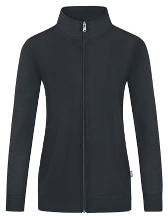 JAKO Corporate Teamwear Sweatjacke Doubletex – Strapazierfähige Arbeitsjacke für Damen, Industriewäsche geeignet, Vortex-Technologie