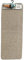 Tendance - Tapis memoire de forme microfibre galet 45x120 cm - taupe
