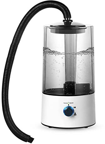 Humidificador para reptiles, sistema de nebulización para reptiles, reptil Mister con manguera, atomizador humidificador de caja para mascotas trepadoras de 4L para varios reptiles, anfibios, herpes,