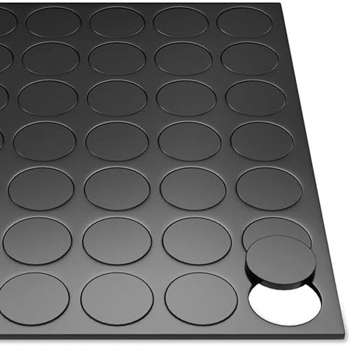 TMS Magnetic Dots for Crafts, Self Adhesive | 140 QTY | Small Magnets | Make your own Fridge Magnets for Kids, Notes or Reminders | Round Sticky Magnetic Strips [1.0mm thick]