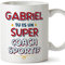 Mugffins Tasses Personnalisables pour COACH SPORTIF homme - En Français - Cadeau Personalisé- Tu es Super - 11 oz / 330 ml