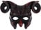 Amosfun Halloween Maske Mit Elastischem Band Dunkelrote Ox Horn Maske Für Kostüm Karneval Und Halloween-partys Leicht Atmungsaktiv Und Bequem Zu Tragen