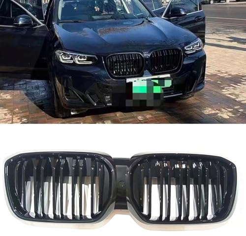 Auto Grill, für BMW IX3 2022 2023 Kühlergrille, Front Bumper Grille, Sport Performance Kühlergrill