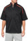 adidas Men's CORE Provisional Short Sleeve Half Zip Jacket, Black, M