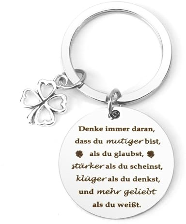 SereneGLow Geschenke für Männer Geschenke Kinder Glücksbringer Schulanfang Abschiedsgeschenk Kollegen Kinder Schultüte Mutmacher Glücksbringer Prüfung Geschenk für Teenager Weihnachten