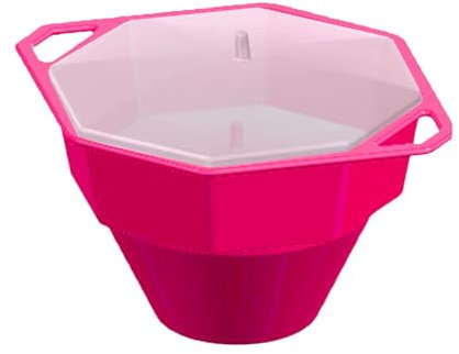 Microwave Popcorn Popper | Silicone Glass Popcorn Maker for Microwave - Microwave Air Popcorn Popper for Movie Night, Parties, Dorms