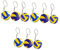 OATIPHO 3 Ensembles Porte-clés De Volley-ball Souvenir De Sport De Volleyball Pendentif De Clé De Volleyball De Volley-ball Porte-clés Tennis Décoration De Clé Cuir 3 Pièces * 3