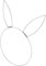 BESTOYARD Osterhase Metalldekor Eisenkreis Zum Basteln