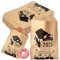 KEAGAN 100 Stück Süßigkeiten- und Keks-Geschenktüten zum Schulabschluss, als Gastgeschenk für Glückwunsch-Gäste, Absolventen, Snack- und Leckerlibeutel aus Kraftpapier Abschlussfeier