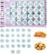 26 PCS Alphabet Cookie Cutter Letters Fondant Cake Decorating Icing Cutters A-Z, Cake Decorating Alphabet Letter Stamps, for Wedding, Birthday, Christmas Cakes