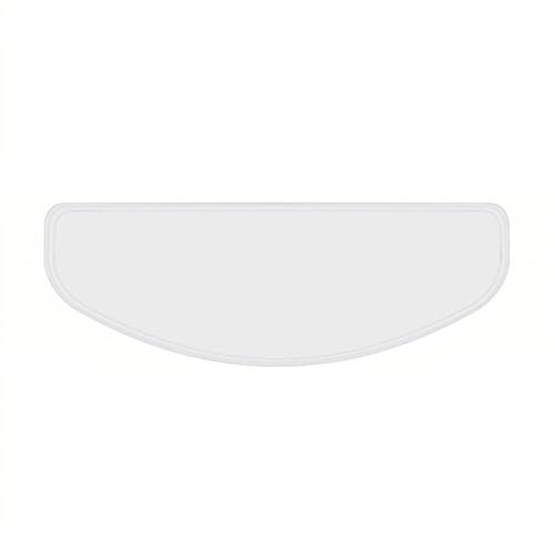 Pellicola antipioggia per caschi moto | Inserto protettivo per visiera Pinlock | Inserto protettivo per moto con pellicola anti appannamento universale | Inserto visiera trasparente trasparente per