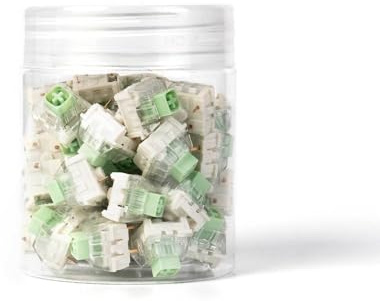 ExotiCore Kailh Box Jade Switch, 3Pin Dicker Clicky Schalter für Benutzerdefinierte Mechanische Tastaturen(30PCS)