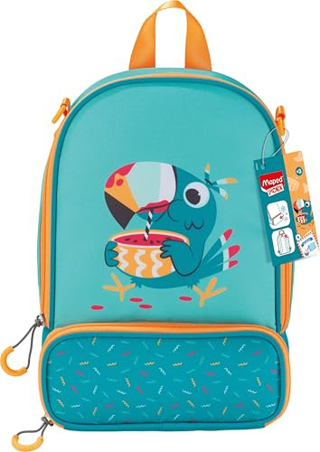 Maped PICNIK MINIZ 2in1 Tasche & Rucksack für Kinder – mit Isolierfach, Lunch-Tasche für Kindergarten & Ausflüge, ab 3 Jahren