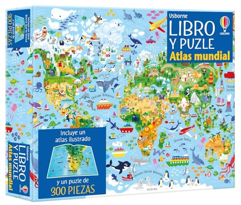 Atlas mundial (Libro y puzle)