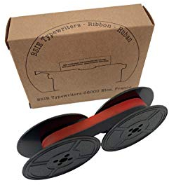 ROYAL SCHREIBMASCHINENBAND - BSIE Typewriters - (Schwarz & Rot)