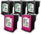 Eurotone 5X Tintenpatronen kompatibel für HP 303 Envy Photo 6230 ersetzen 303XL CMYK Black Cyan Magenta Yellow