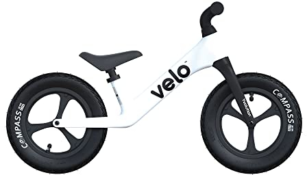 Yvolution Laufrad Pro (Farbe weiß, Belastbarkeit bis zu 30 kg, mit verstellbaren Sitz und Lenker, 12-Zoll-Räder) 5024775