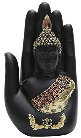 ThailäNdischer Buddha Statuen Figur, Buddha Skulptur Innen- / AußEn Dekor für Garten, Patio, Verandahof Kunst Dekor