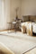 MY-RUG Flachgewebter Wollteppich WoolHeaven aus Schurwolle, 160 x 230 cm, in Beige - Natürlicher Teppich für EIN gemütliches Esszimmer