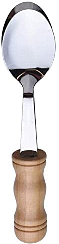 1pcs Musical Spoons Instrument With Wooden Handle Multi-functional Percussion Instrument Irish B2f5 Spoon Percussion Instrument