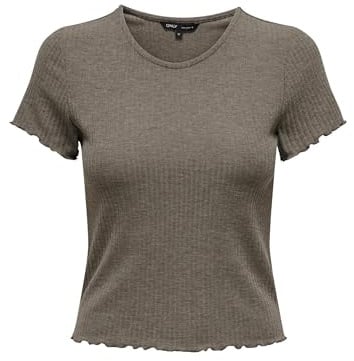 ONLY Damen Onlemma S/S Short Noos JRS Top, Falcon, X-Large