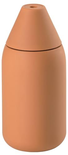 Zone Denmark Singles Spülmittelspender Küche, Seifenspender, Spender für Spülmittel, Einfach Nachfüllbar & Einfache Dosierung, Ø 7 cm, Höhe 15 cm, Fassungsvermögen 300 ml, Apricot