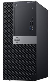 Dell FAST Optiplex 5070 MT PC - Intel Core i7 9th Gen (8 Cores Upto 4.90GHz), 64GB DDR4 RAM, 1TB NVMe SSD Storage, 300Mbps USB WiFi Dongle, Windows 11 Pro Operating System (Renewed)