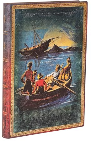 The Famous Five (Enid Blyton) Midi Lined Softcover Flexi Journal (Elastic Band Closure)