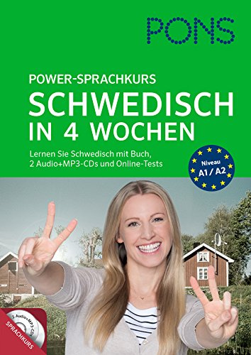 PONS Power-Sprachkurs Schwedisch: Lernen Sie Schwedisch mit Buch, 2 Audio+MP3-CD's und Online-Tests