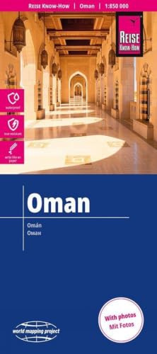 Reise Know-How Landkarte Oman (1:850.000): reiß- und wasserfest (world mapping project)